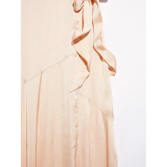 NWT Free People So Silky Wrap Half Slip / Bubbly - Picture 3 of 5